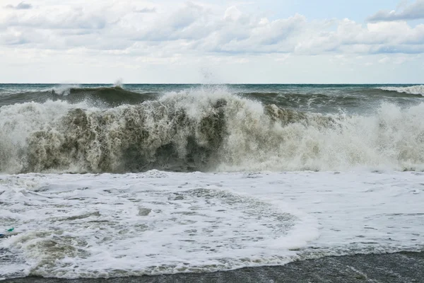 stock image Stormy beach