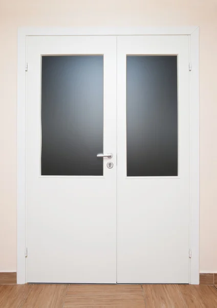 stock image White Closed Door