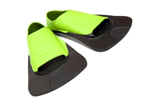 Zapatillas verdes para nadar —  Fotos de Stock