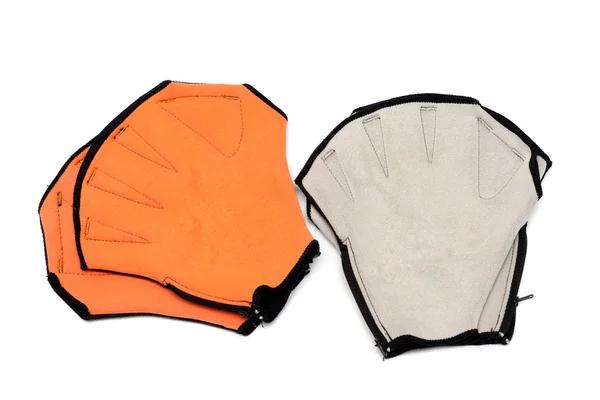 Gloves. aqua aerobics equipment — Stock Photo, Image