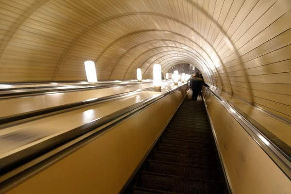 Російський метро, Москва — стокове фото