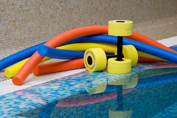 Equipamento de aeróbica aquática — Fotografia de Stock
