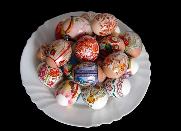 装饰的复活节彩蛋 — 图库照片