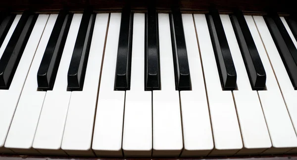 Piano Keys Instrumento Musical — Foto de Stock