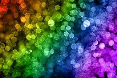 Rainbow colors clipart