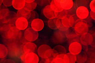 Defocused Red Lights Background clipart