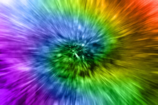 Luces mágicas del arco iris — Foto de Stock