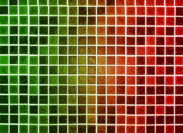 Green red background made of plastic — Stock Photo, Image
