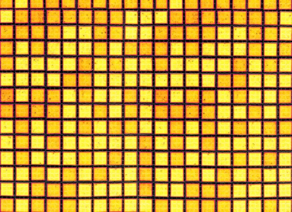 Yellow black background from mosaic — Stock Photo, Image