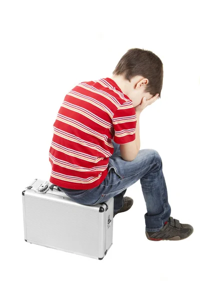 Crying boy — Stock Photo, Image