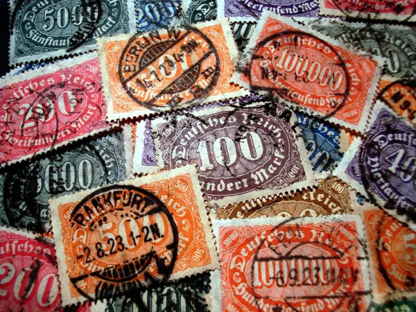 stock image Stamp from the inflation