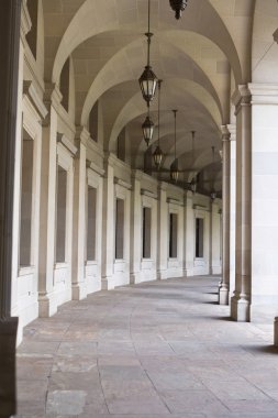 Colonnade eğme reagan Binası, washington, dc,