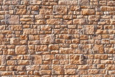 Tightly Packed Full Frame Stone Wall clipart