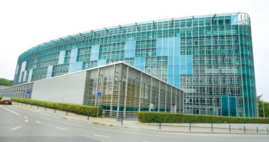 Modern Glass Building World Meteorological Organization Geneva S clipart