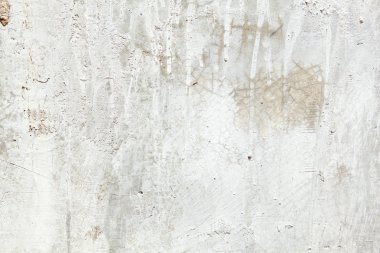 Full Frame Grungy Dirty Painted Cement Wall with Dripping Paint clipart