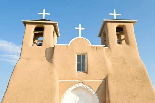 Igreja de São Francisco de Asis Missão Ranchos Taos — Fotografia de Stock