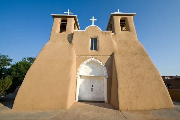 Iglesia San Francisco de Asis Misión Ranchos Adobe — Foto de Stock