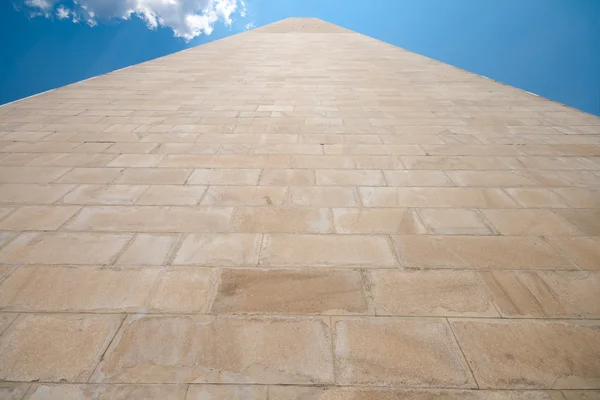 Stronie Waszyngton pomnik z piaskowca dc Stany Zjednoczone Ameryki — Zdjęcie stockowe