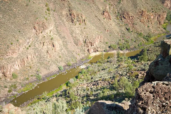 Desfiladeiro do Rio Grande, centro-norte do Novo México — Fotografia de Stock
