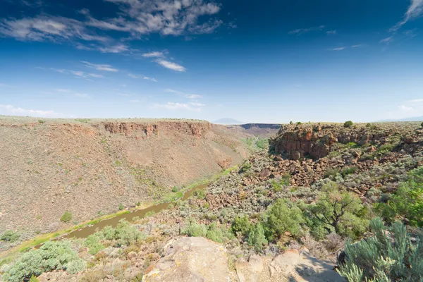 Ущелье реки Рио-Гранде, Нью-Мексико, Соединенные Штаты — стоковое фото