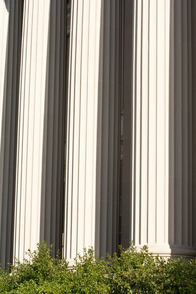 Marmeren kolommen kantoorgebouw washington dc usa — Stockfoto