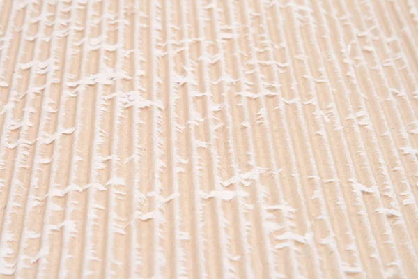 Linee di cresta della scanalatura del cartone ondulato della struttura completa — Foto Stock