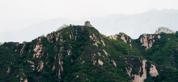 mutianyu büyük bir duvar dağ sırtı Pekin yakınlarında