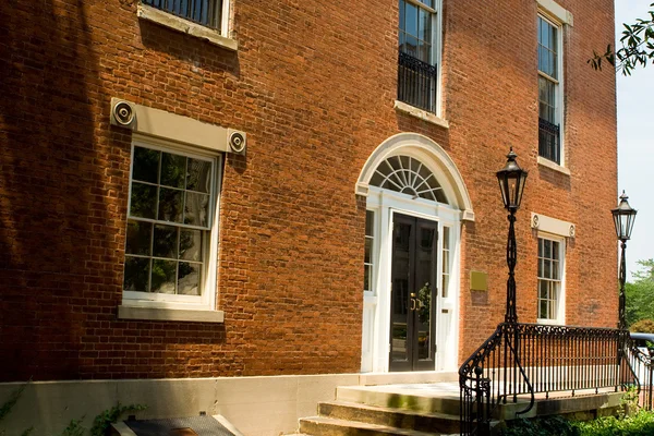 Red Brick Federal Adamsesque Maison Washington DC — Photo