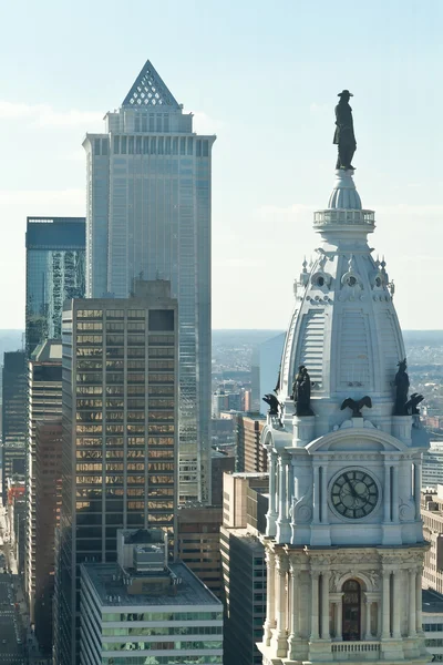 William Penn Statue City Hall Philadelphia PA — Stock Photo, Image