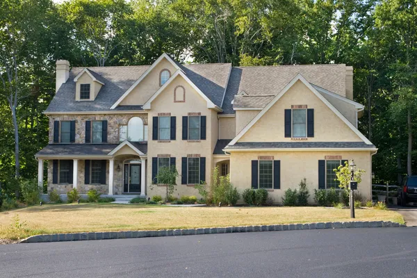 Newly Built Single Family Home in Suburban Philadelphia, Pennsyl — Stock Photo, Image