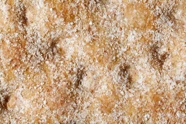 Tam kare en iyi cracker yüzey soyut, aşırı closeup makro — Stok fotoğraf