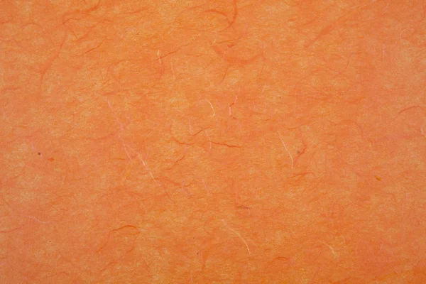 Xxxl Vollrahmen orange Maulbeerpapier mit langen Fasern — Stockfoto