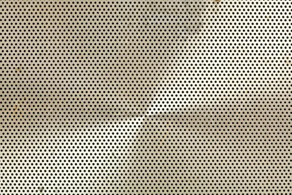 stock image Full Frame Abstract of an Old Metal Speaker Screen