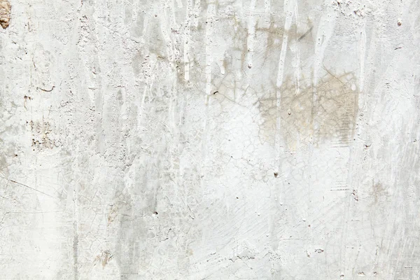 Volledige frame grungy vuile geschilderd cement muur met druipende verf — Stockfoto