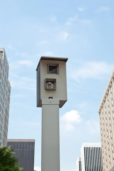 Xxxl Verkehrskamera montiert Post Innenstadt rosslyn, va — Stockfoto