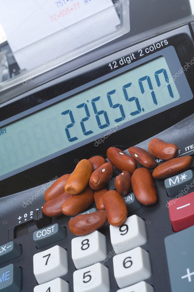 Adding Machine Kidney Beans, Accounting Counting