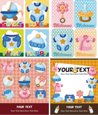 baby card clipart