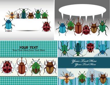 bug card clipart