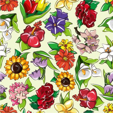 seamless flower pattern seamless flower pattern clipart