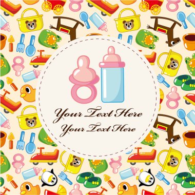 baby card clipart