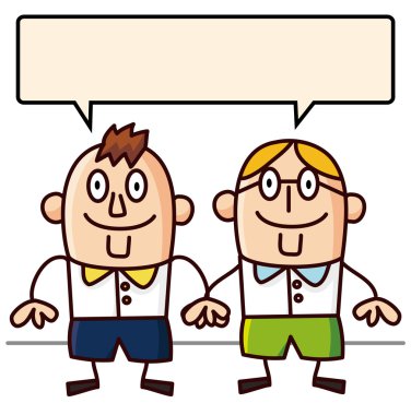 cartoon talk clipart