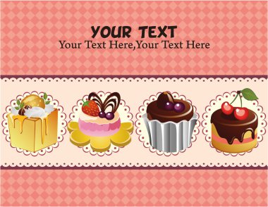 cake card clipart