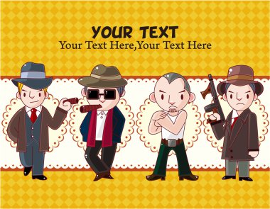 mafia card clipart