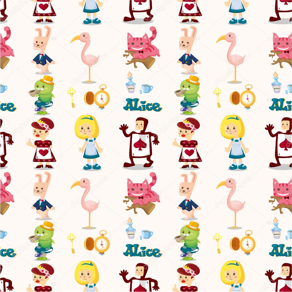Alice in Wonderland Amigurumi Crochet Pattern (Alice in Wonderland