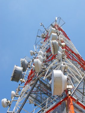 Telecomunication antenas clipart