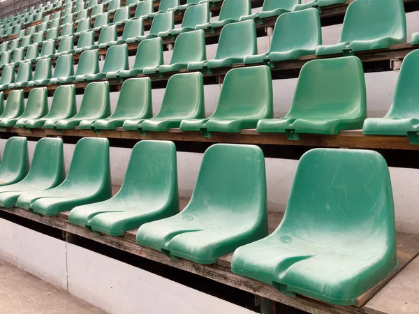 Sillas en el estadio — Foto de Stock