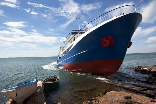 stock image Launching Fishboat