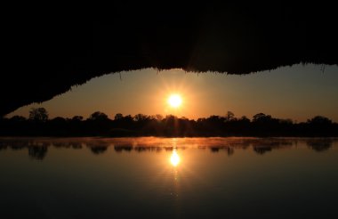 Okavango gündoğumu