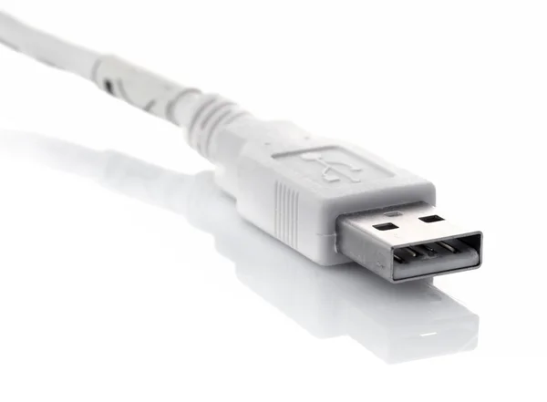 Штепсельный кабель USB — стоковое фото