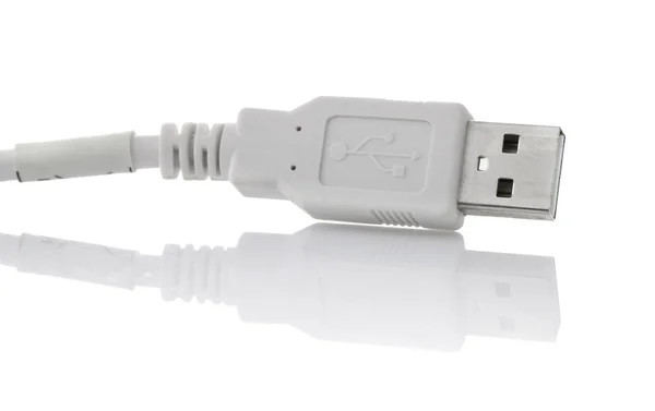 Enchufe de cable USB — Foto de Stock
